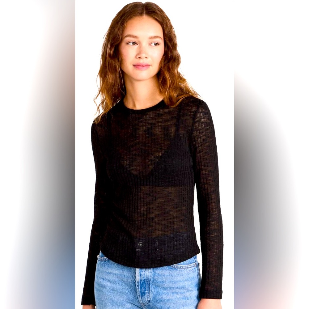 FREE PEOPLE Aura Layering Top